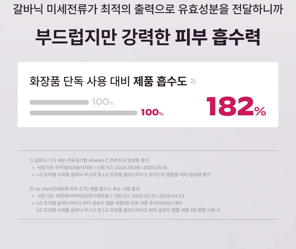 [화잘먹 종결템] LG 프라엘 갈바닉 부스터 기획/단품 상세페이지 21